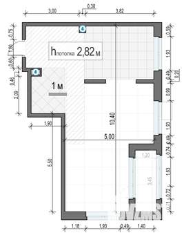 2-к квартира, вторичка, 55м2, 9/18 этаж