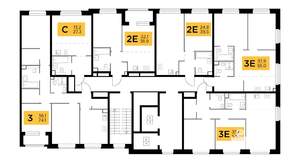 1-к квартира, вторичка, 40м2, 16/23 этаж