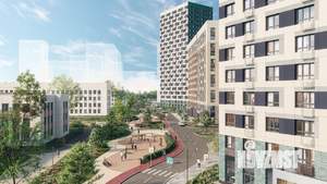 1-к квартира, строящийся дом, 37м2, 10/17 этаж