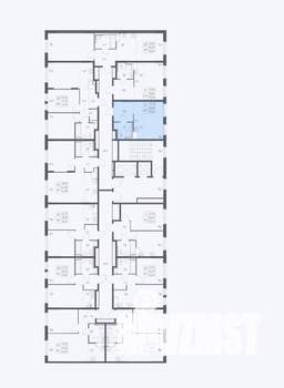 Студия квартира, сданный дом, 26м2, 15/17 этаж