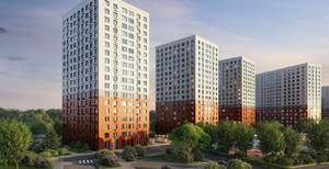 2-к квартира, строящийся дом, 39м2, 5/18 этаж