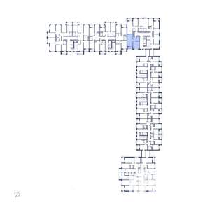 2-к квартира, строящийся дом, 62м2, 2/24 этаж
