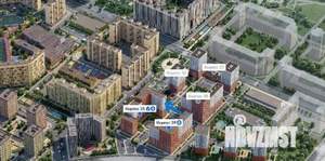 1-к квартира, вторичка, 35м2, 12/17 этаж