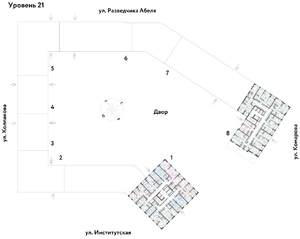 3-к квартира, вторичка, 71м2, 21/25 этаж