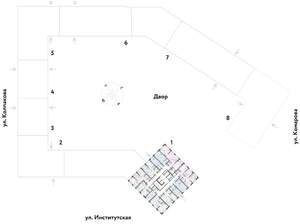3-к квартира, вторичка, 75м2, 22/25 этаж