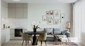 2-к квартира, вторичка, 52м2, 15/15 этаж