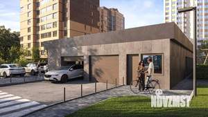2-к квартира, строящийся дом, 70м2, 24/24 этаж