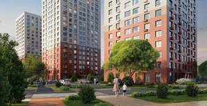 1-к квартира, строящийся дом, 37м2, 3/17 этаж