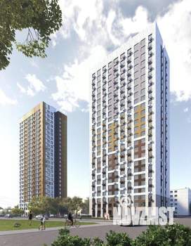2-к квартира, строящийся дом, 51м2, 5/23 этаж