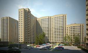 2-к квартира, вторичка, 64м2, 10/17 этаж