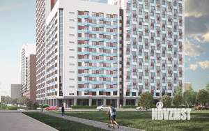 2-к квартира, строящийся дом, 51м2, 13/23 этаж