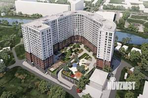 Студия квартира, строящийся дом, 30м2, 16/17 этаж