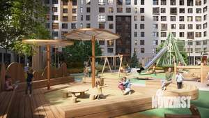 1-к квартира, строящийся дом, 48м2, 6/25 этаж