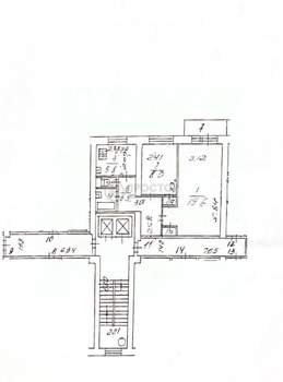 2-к квартира, вторичка, 45м2, 2/12 этаж