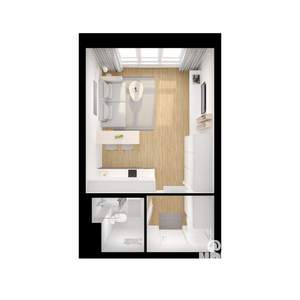 Студия квартира, вторичка, 25м2, 20/24 этаж