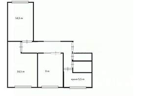 3-к квартира, вторичка, 58м2, 1/9 этаж