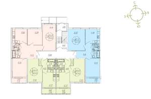 1-к квартира, вторичка, 41м2, 4/4 этаж