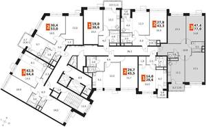 3-к квартира, вторичка, 77м2, 7/12 этаж