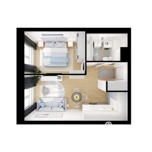 1-к квартира, вторичка, 34м2, 20/24 этаж