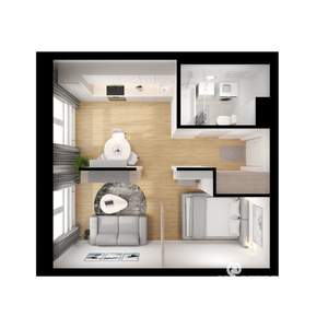 1-к квартира, вторичка, 35м2, 13/25 этаж