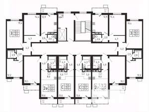 Студия квартира, вторичка, 28м2, 3/9 этаж