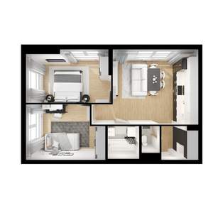 2-к квартира, вторичка, 52м2, 14/24 этаж