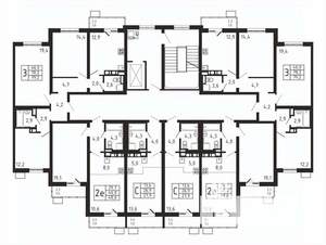 3-к квартира, вторичка, 79м2, 6/9 этаж