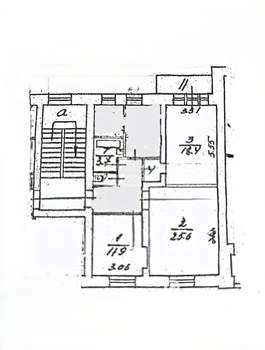 3-к квартира, вторичка, 83м2, 4/4 этаж