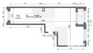 2-к квартира, вторичка, 63м2, 3/23 этаж