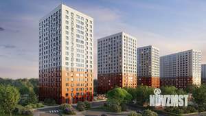 1-к квартира, строящийся дом, 37м2, 10/18 этаж