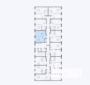 1-к квартира, вторичка, 34м2, 3/17 этаж