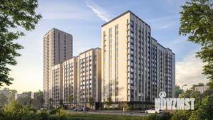2-к квартира, строящийся дом, 73м2, 3/24 этаж