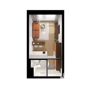 Студия квартира, вторичка, 21м2, 23/24 этаж
