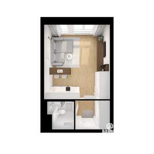 Студия квартира, вторичка, 25м2, 19/24 этаж