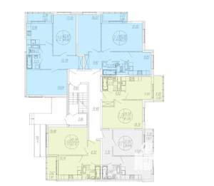 2-к квартира, вторичка, 64м2, 4/4 этаж