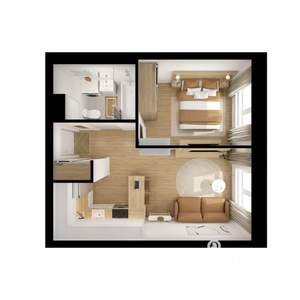 1-к квартира, вторичка, 33м2, 16/25 этаж