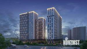 1-к квартира, вторичка, 36м2, 21/25 этаж