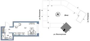 Студия квартира, вторичка, 22м2, 18/25 этаж