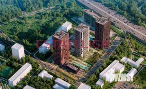 3-к квартира, сданный дом, 48м2, 18/23 этаж