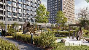 2-к квартира, вторичка, 52м2, 22/25 этаж