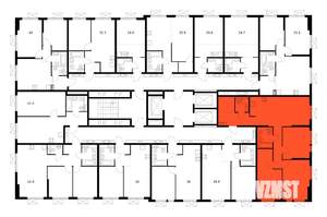 3-к квартира, вторичка, 84м2, 20/25 этаж