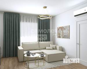 2-к квартира, сданный дом, 40м2, 14/17 этаж