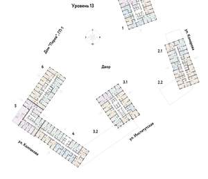 2-к квартира, вторичка, 67м2, 13/6 этаж