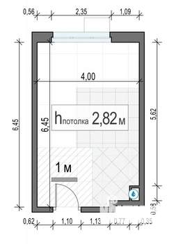 Студия квартира, вторичка, 25м2, 10/17 этаж