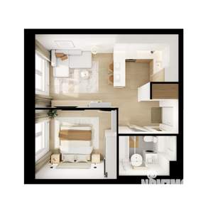 1-к квартира, вторичка, 36м2, 24/25 этаж