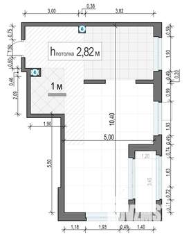 2-к квартира, строящийся дом, 55м2, 14/18 этаж