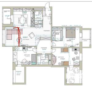 4-к квартира, вторичка, 123м2, 10/17 этаж