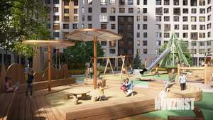 2-к квартира, строящийся дом, 57м2, 17/25 этаж