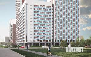 2-к квартира, строящийся дом, 56м2, 17/22 этаж