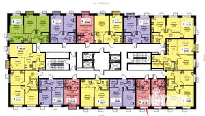 Студия квартира, вторичка, 22м2, 7/25 этаж